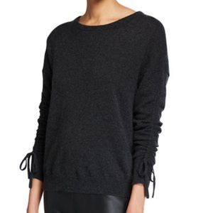 NWT Charcoal cashmere sweater in size small